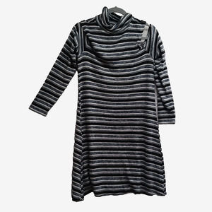 American Eagle Women's Size Large Cozy‎ Soft Tunic Sweater Stripe NWT